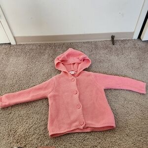 Baby Girl's Knitted Sweater 12-18m